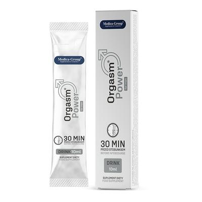 Orgasm Power for Men Drink 10ml - Unlock Your Erection Power, Experience Multiple Orgasms