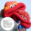 Macaroni Edge Airpods Handmade Yarn Mascot Case for Airpods Pro Case, Airpods, (2nd Generation) (Airpods Pro/Pro (2nd Generation), Mojarin)