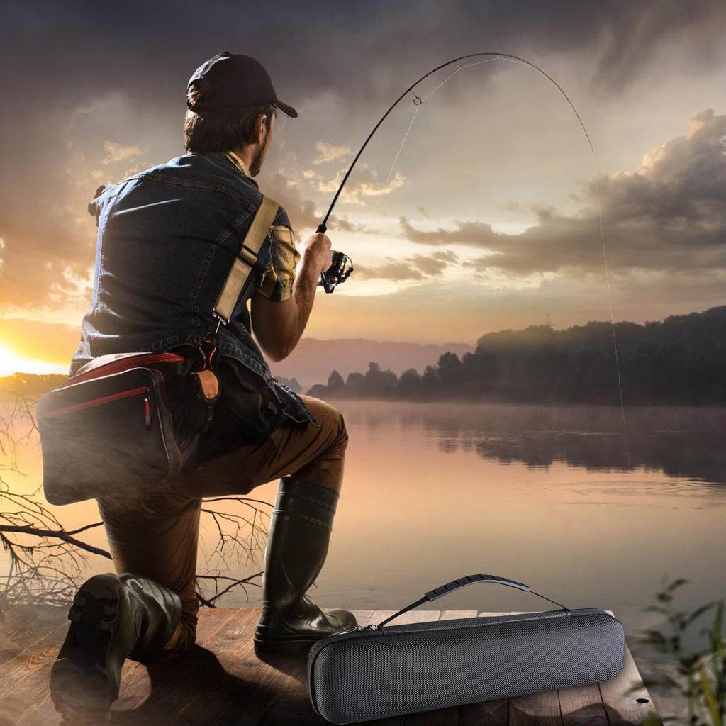 Fishing Tackle Organizers Portable Shockproof Fishing Rod Reel Storage Case Fishing Accessories Tool Bag Easy To Use