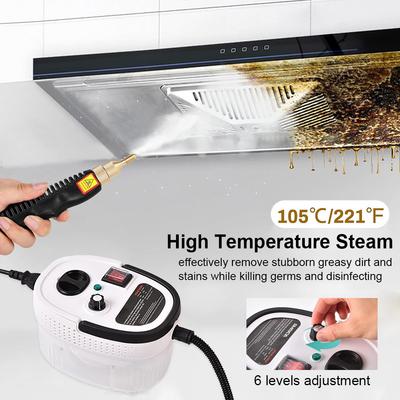 2500W Multifunctional High Temperature Handheld Range Hood Cleaning Device High Pressure Steam Cleaner Kitchen