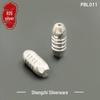 Chiusura a Vite Versatile in Argento Sterling S925 per Gioielli Fai da Te