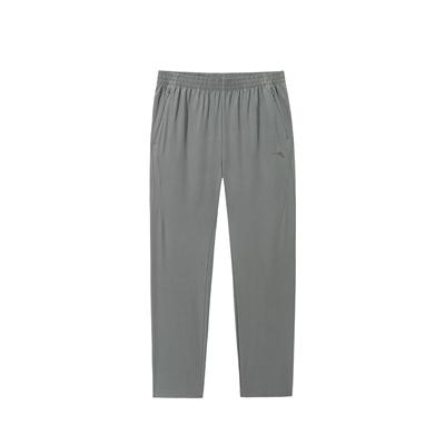 Training Series Solid Color Mid Waist Breathable Versatile Comfortable Straight Leg Casual Pants Men Bottoms Dark-Gray 952527509-4