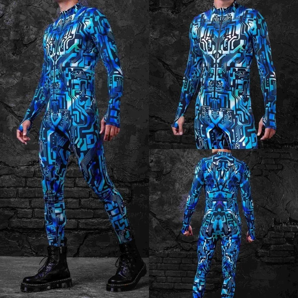 

3D цифровий друк сценічних костюмів для дорослих Хелловін події карнавал тематична вечірка косплей костюм гральний костюм комбінезон Adults XXXXL