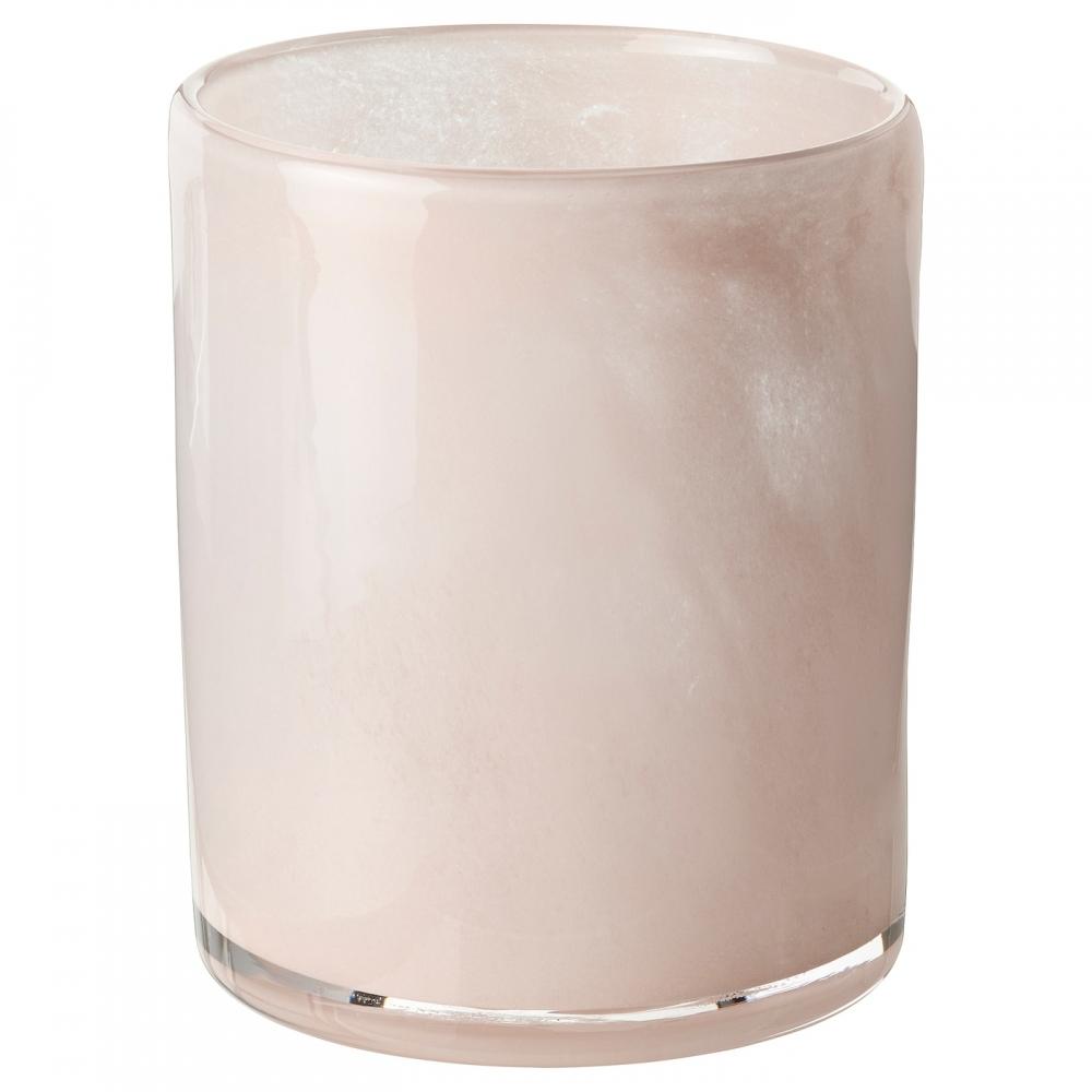 

IKEA VINDSTILLA Tealight holder pale pink 11 cm