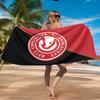 Hawks Basketball Beach Towel Microfiber Beach Towel, Lightweight and Quick-Dry, for Summer Travel, Swimming Pool Fan Birthday Gift