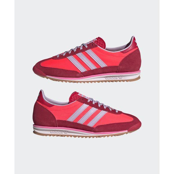 adidas SL72 OG Solar Kırmızı Lavanta Kadın Spor Ayakkabıları Buz-Lavanta Daha İyi-Kızıl JH7392