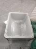 Heated Stainless Steel & Plastic Feed and Water Trough for Sheep and Cattle