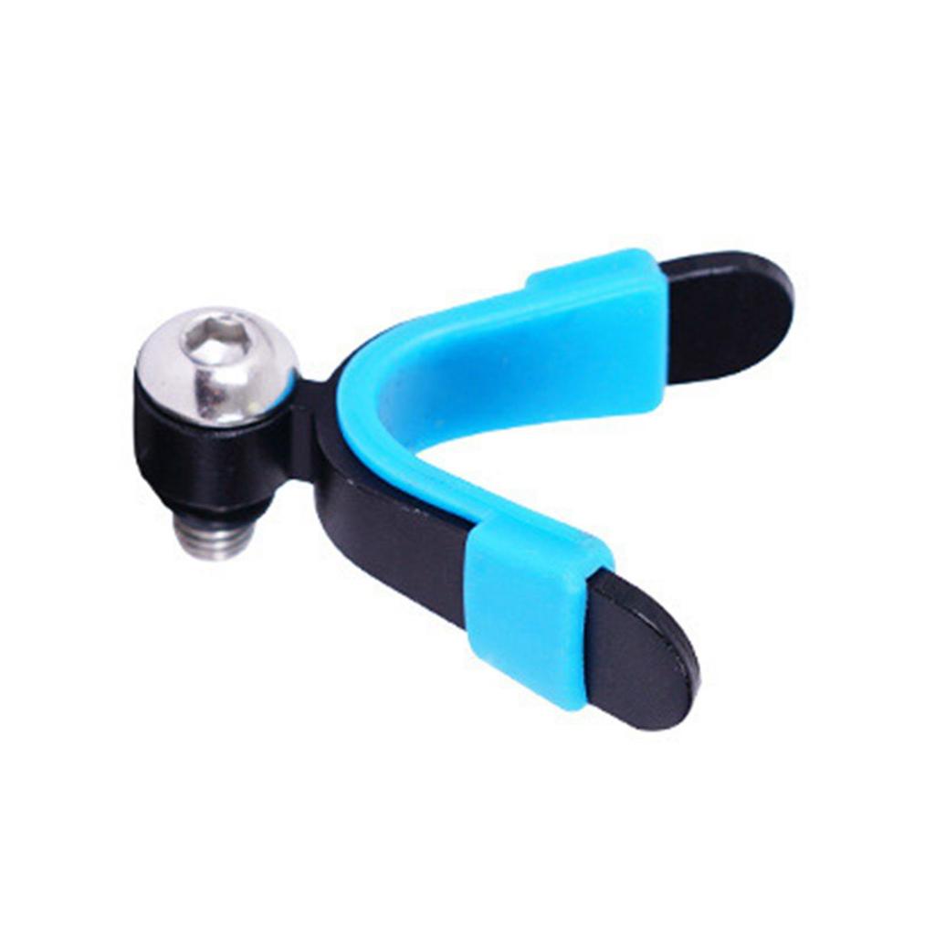 Angelrutenhalter Ständerkopf V-förmig Angelpodeste Rutenhalterkopf 8mm Gewinde Universal Aluminium Rutenhalterkopf