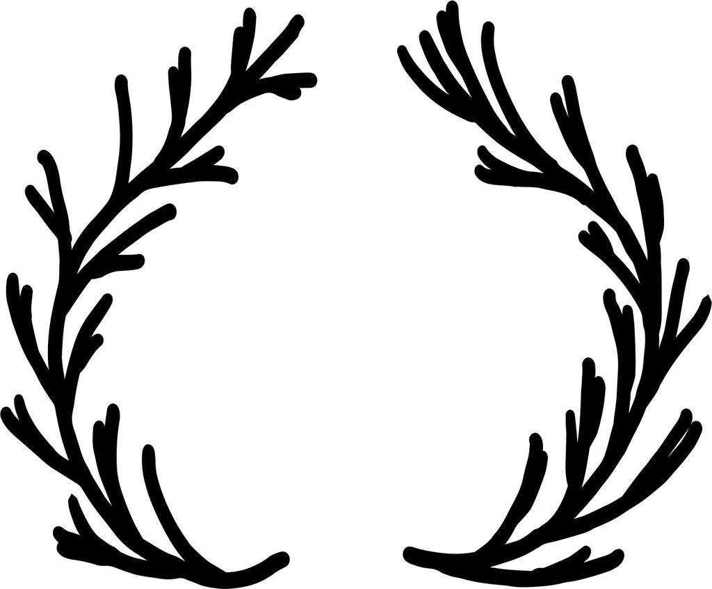 Printtoo Diary Card Leaf Wreath Pattern Square Wooden Rubber Stamp Brown Block-2 X 2