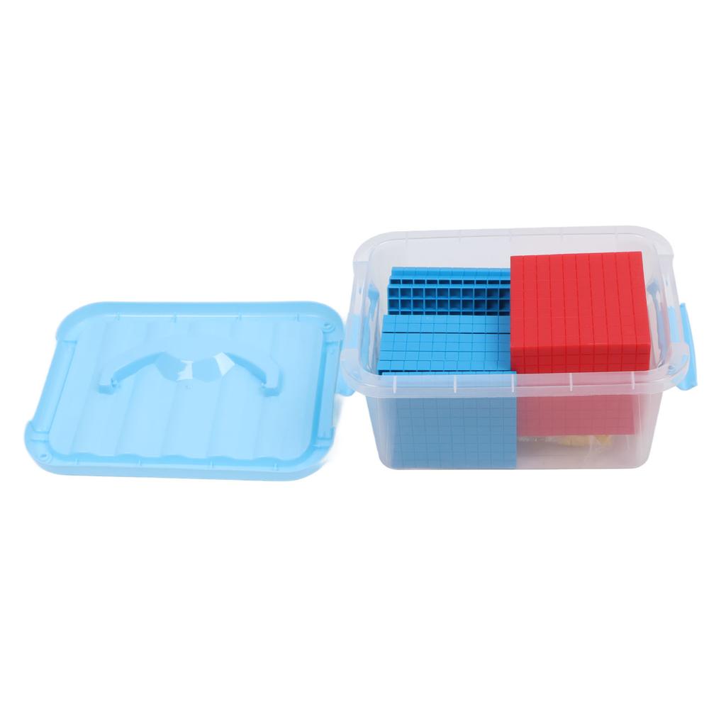 Base Ten Blocks Classroom Set for Kids Math Interactive Hands On Base Ten Blocks Learning Tools