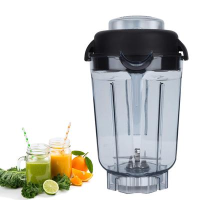 Récipient pour blender Vitamix, Récipient transparent pour blender alimentaire avec couvercle à lames Accessoire de remplacement, Convient aux récipients de 32 oz