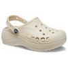 Sandalbaya Platform Clog Winter White 23cm [Crocs]