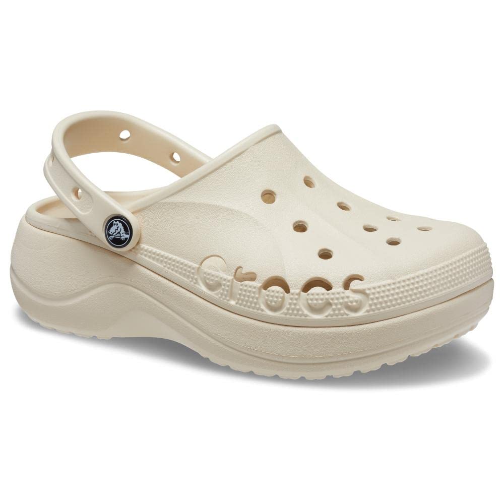 Sandalbaya Platform Clog Winter White 23cm [Crocs]
