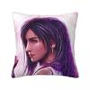Tifa LockhartFinal Fantasy  FfRemake Ffvii Final Square Pillowcase Pillow Cover  Cushion Throw Pillow for Home Living Room