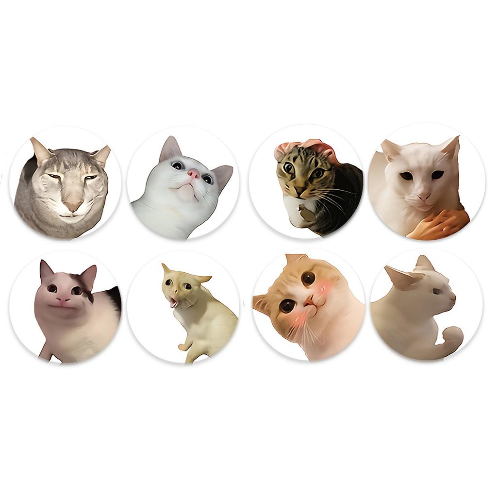 100-500Pcs High-Quality Cartoon High-Quality Meme High-Quality Cat High-Quality Stickers High-Quality For High-Quality School High-Quality Reward