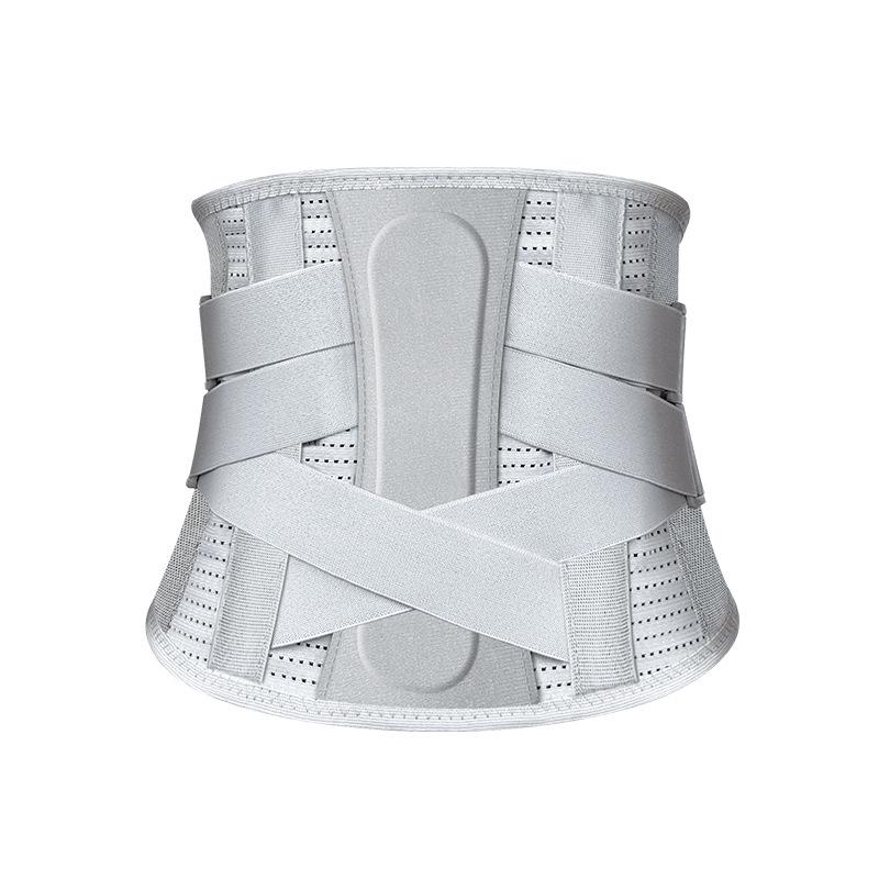 Breathable Lumbar Support Belt for Men & Women – Ideal for Disc Herniation Recovery with Steel Plate & Abdominal Binder.