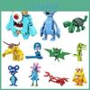 Baban Blocos de Montar Jardim de Infância Temporada 3 Boneco Monstro Verde Artesanato de Jardim Baban Playground Blocos de Montar Brinquedo