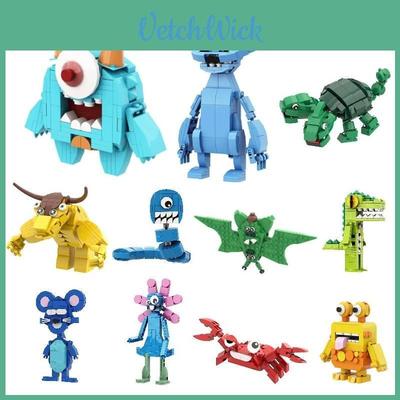 Baban Kindergarten Bausteine Staffel 3 Grünes Monster Puppe Garten Bastelarbeit Baban Spielplatz Bausteine Spielzeug