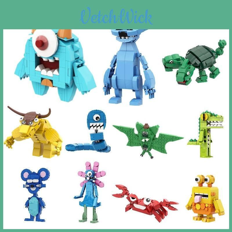 Baban Kindergarten Bausteine Staffel 3 Grünes Monster Puppe Garten Bastelarbeit Baban Spielplatz Bausteine Spielzeug