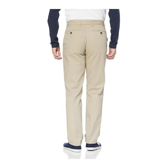 [Amazon Essentials] Men's Chino Pants, No-Tuck, Wrinkle-Resistant, Straight Fit