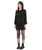 KATHARSIS Daily Cation Denim Mini Dress Brown Black S M