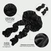 Non-Slip Design Heatless Curl Bonnet Long Curling Ribbons Satin Bonnet Curling Bonnet  For Sleeping