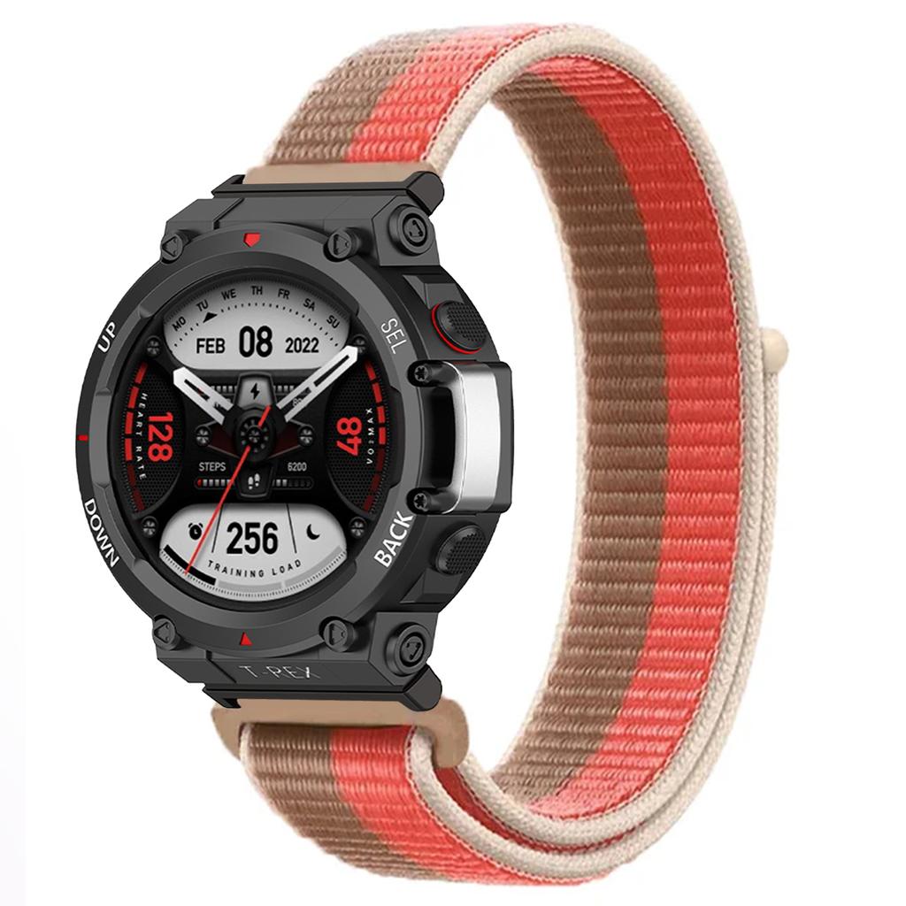 Nylon Loop Strap For Huami Amazfit T-REX 3/2 Smart Watch Band Women Men Bracelet For Amazfit T-Rex/T-Rex Pro Wristband Correa