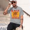 Funny T Shirt Rage Consumes Me Tshirt For Unisexs Unisexs Kitten Graph Tee Casaul Crewne Short Sve 2026 New Model Shortsleeve Crew