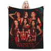 Katseye kpop k-pop girl Blanket Soft Fleece Novelty Gift Throw Blankets Bedspreads