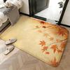 Soft Absorbent Non-Slip Rug Art Maple Leaf Floor Mat Home Decor Doormat Bedroom Floor Mat Shower Carpet