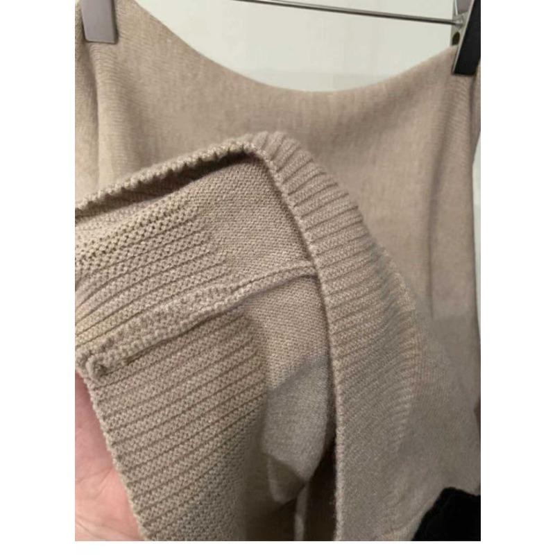 Toamnă Iarnă Solid Casual Modă Pulover cu Bază Femei Umeri Goi Mânecă Aripă de Liliac Tricotat Pulover Top