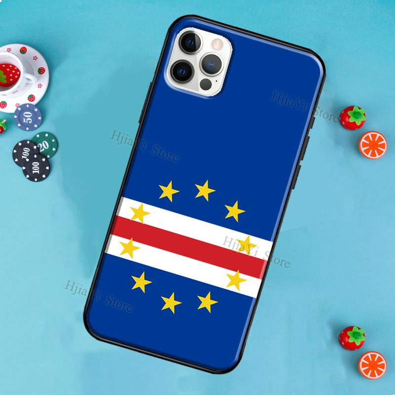 

Cape Verde Flag Coat of Arms Phone Case For iPhone 12 Pro Max 13 Mini SE 2020 8 7 Plus 11 14 Pro Max X XS Max XR Cover iPhone 13 mini