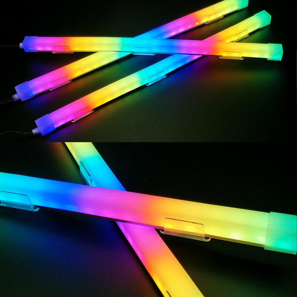 ARGB LED Strips Light 5V 3Pin Colorful Atmosphere Lamp Bar Rainbow Effect Light Bar for PC Computer Case Chassis