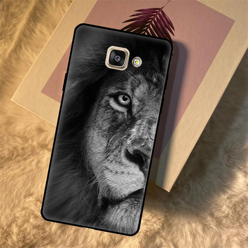 Animal Lion Wolf Tiger Eagle Case For Samsung Galaxy J3 J5 J7 2017 J1 A3 A5 2016 A7 A9 J4 J6 A6 A8 Plus J8 2018 Cover