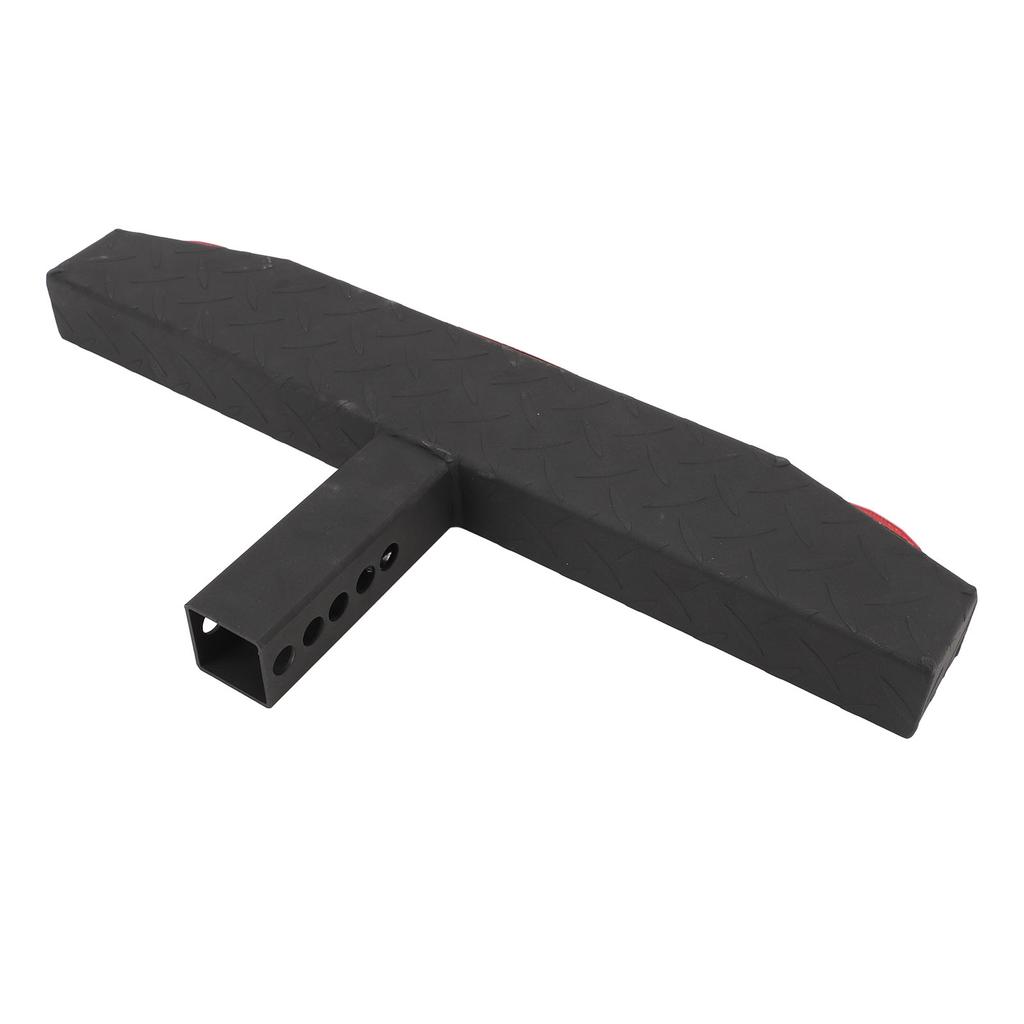 Trailer Hitch Step 600lbs Maximum Load 2in Receiver Hitch Step with 5/8in Pin Reflective Stripe for Car SUV Pickup Truck RV