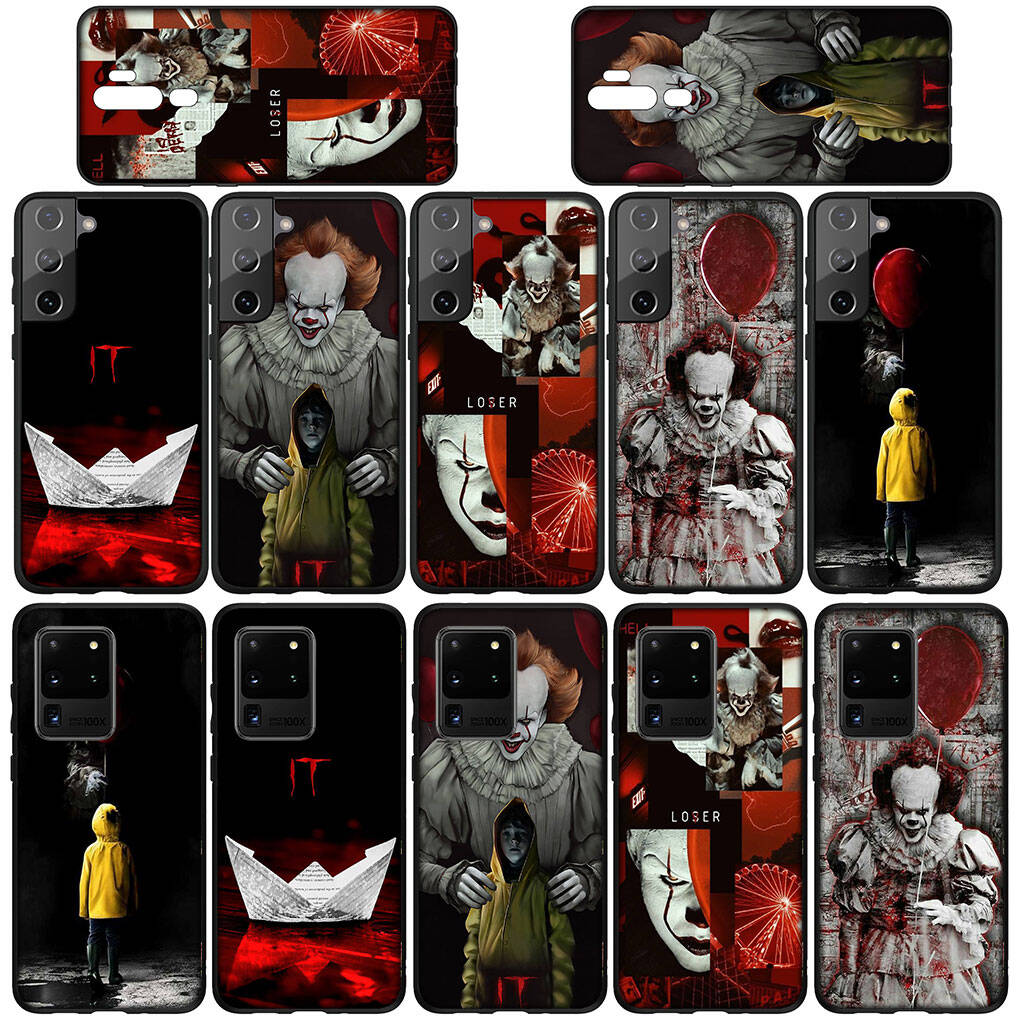 for iPhone 17 16 15 Xiaomi Poco F7 F8 X7 X6 C85 C75 C71 M8 Redmi Note 14 13 12 11 Pro Max 14C 13C 15C A4 Phone Case Pennywise Stephen King's IT Cover
