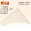 Eco-Resin Pan Flute C-Key Pan Pipes Wind Instrument Panpipes  Beginners