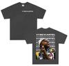 Rapper Vybz Kartel 2026 Album Graphic T Shirt Unisexs Summer Fashion Oversized T Shirt Hip Hop Gothic Short Sleeve Tees Streetwear