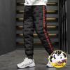 Men's Large Size Down Pants Fleece Lined Casual Duck Down Cotton Pants Winter Warm Trousers Loose Fit Mid Waist Sporty