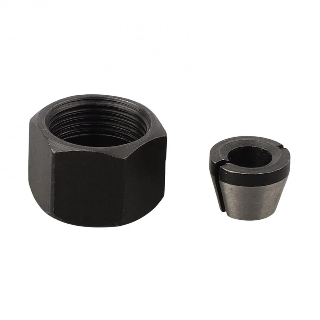 Collet Chuck Adapter With Nut 6mm/6.35mm/8mm For Engraving Trimming Machine