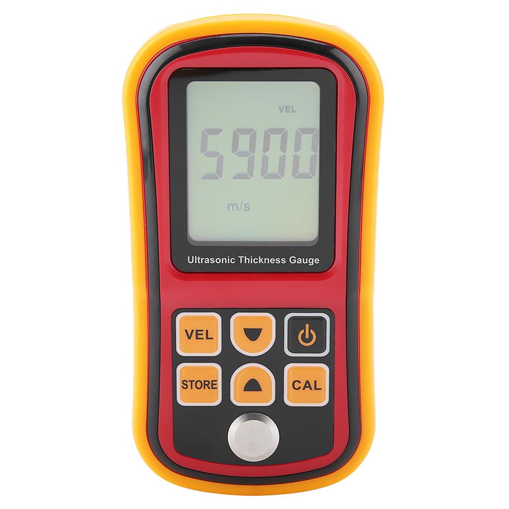 GM100 Digital Ultrasonic Thickness Gauge 1.2‑300mm Steel Width Testing Monitor