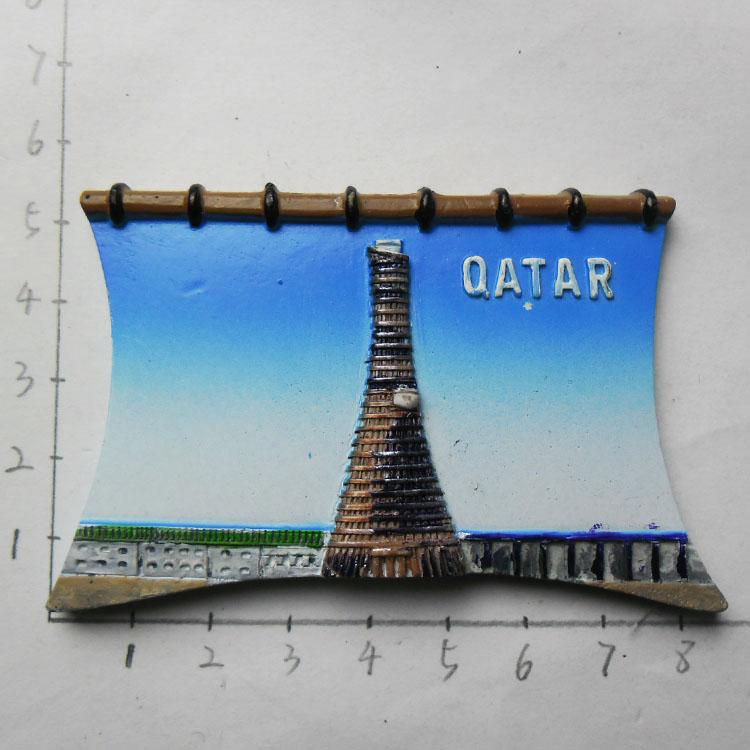 

Qatar Travelling Fridge Magnets Middle East Qatar Tourism Souvenirs Fridge Stickers Home Decor Wedding Gifts Blackboard Stickers