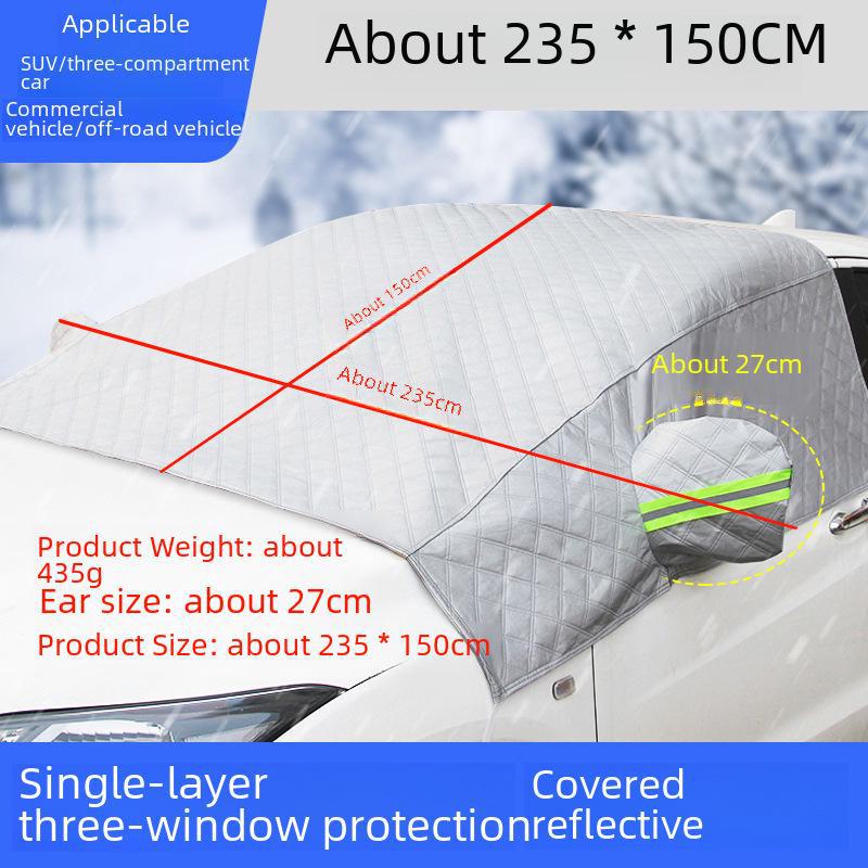 Car Sunshade: Heat Insulation Front Window Cover for Summer and Winter
