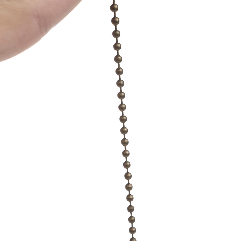 Σετ 2 Τεμαχίων Αλυσίδα Επέκτασης Αλυσίδας Έλξης Φωτιστικού Ανεμιστήρα Οροφής Μεταλλικός Επεκτάτης Αλυσίδας Μήκος 1 Μέτρο Ρυθμιζόμενη Επέκταση Αλυσίδας Έλξης