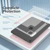Tablet Case with Side Pencil Slot for iPad Air (2022)/(2020) Acrylic + TPU + PU Leather Flip Cover