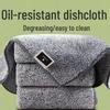 Bamboo Charcoal Microfiber Kitchen Dishcloth