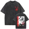 Rapper Bad Bunny Vintage Acid Washed Tshirt Debi Tirar Mas Fotos DTMF World Tour  T Shirt Men Women Fashion Hip Hop Tshirt