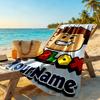 Roblox Customized Name Beach Towel Super Soft & Absorbent Suitable for Swimming Gym Camping Yoga Vacation
