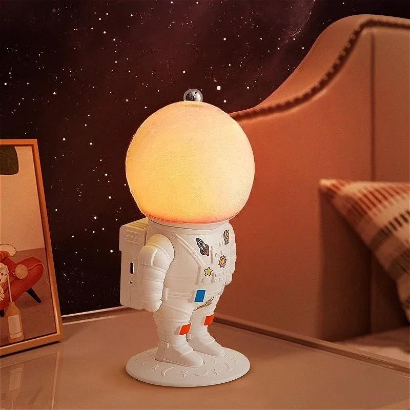 Bedside Lamp Table Lamp Astronaut Shaped LED Light Creative Desk Lamps Bedroom Bedside Decorative Home Night Light Room Decor