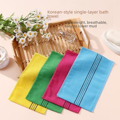 Koreanisches Einweg-Peeling-Badehandtuch zur Dekontamination